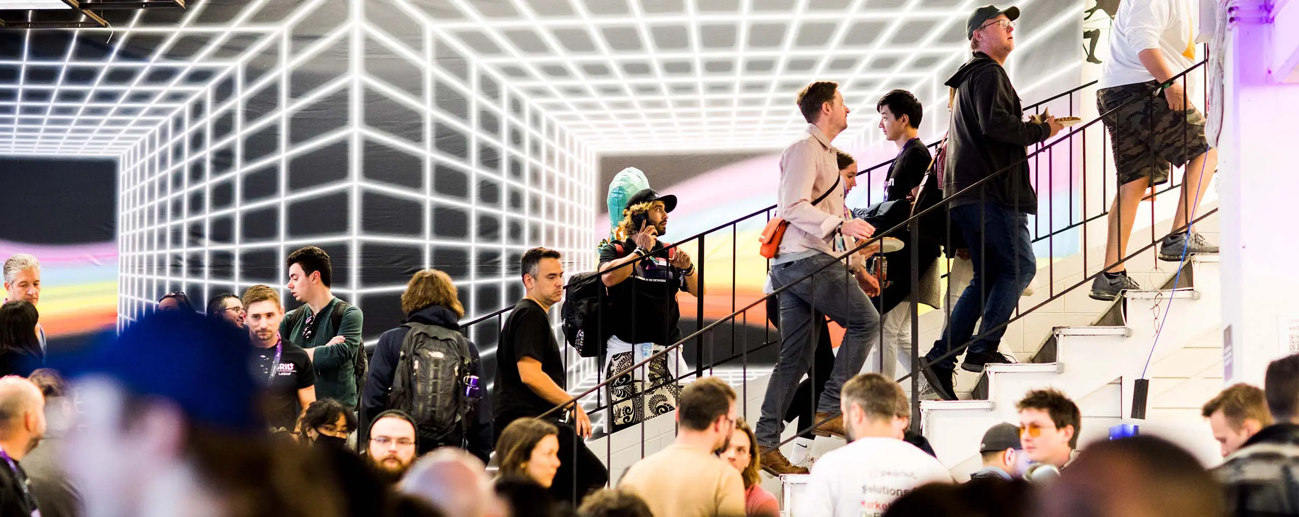 Denver Event Venue, Sports Castle, Floor 1, Event, Crowd, Night