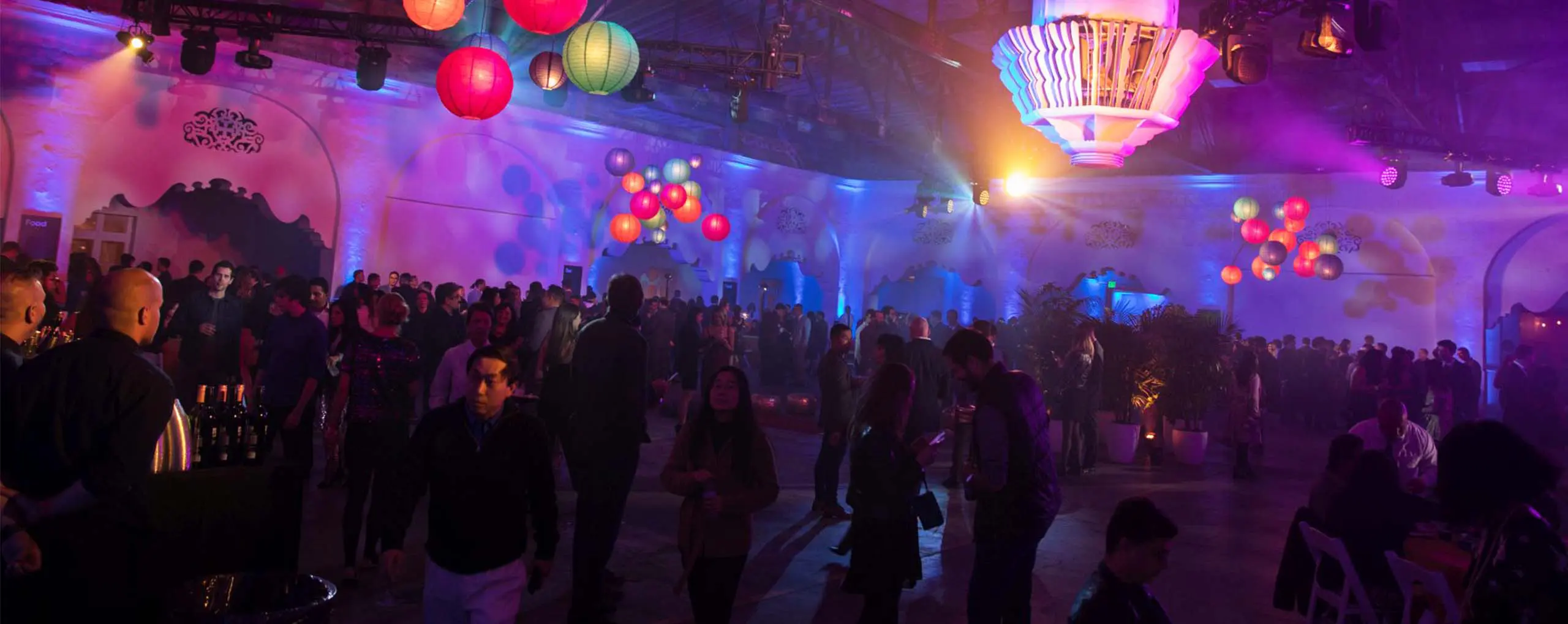 San Francisco Event Venue, SVN West, Interior, Ballroom, Event, Crowd, Night
