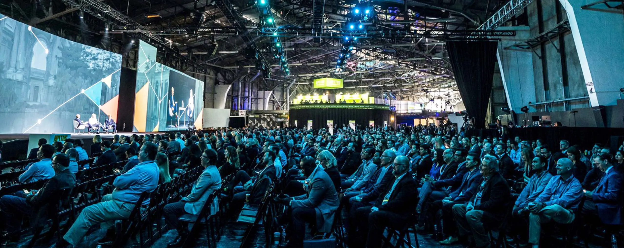 San Francisco Event Venue, Palace of Fine Arts, Interior, Event, Conference, Crowd, Day