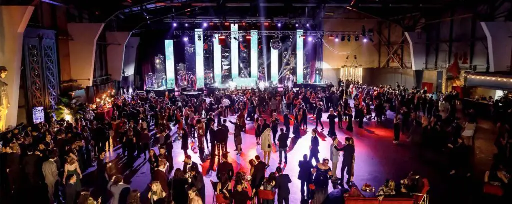 San Francisco Event Venue, Palace of Fine Arts, Interior, Event, Crowd, Night