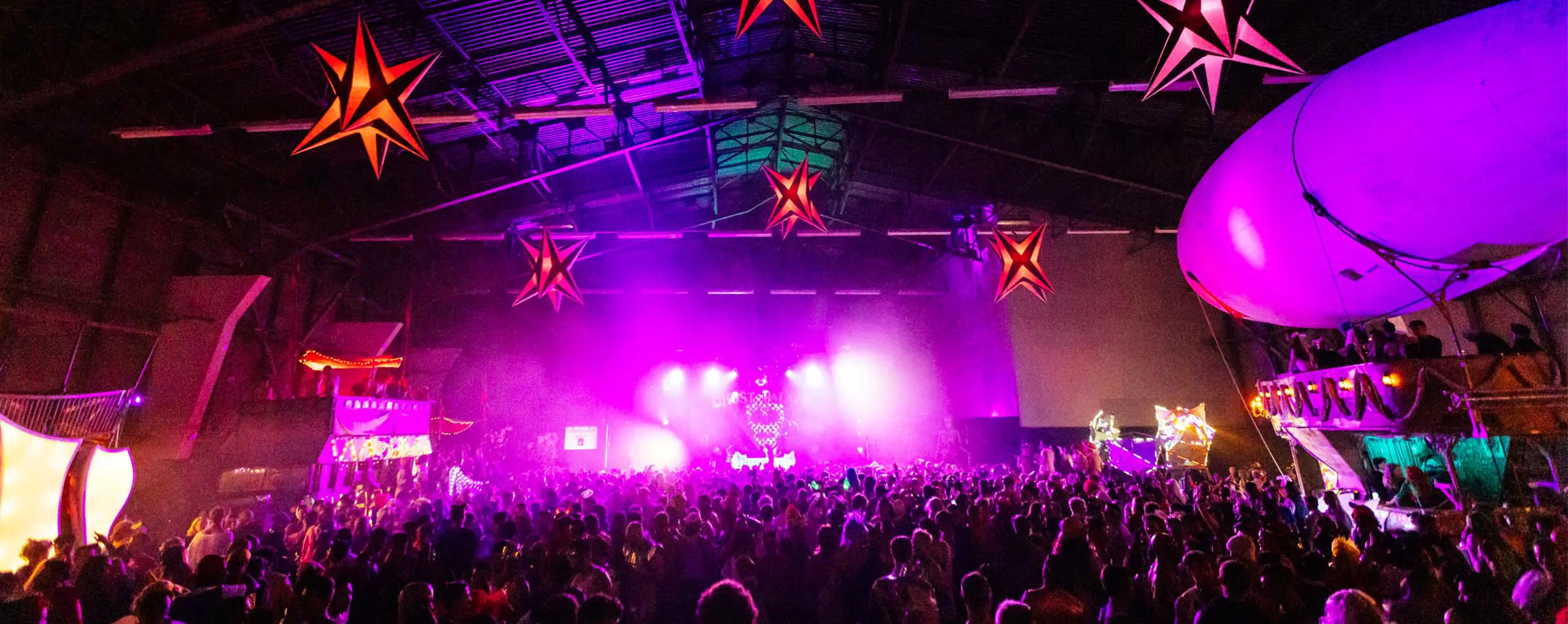 San Francisco Event Venue, Palace of Fine Arts, Interior, Event, Concert, Crowd, Night