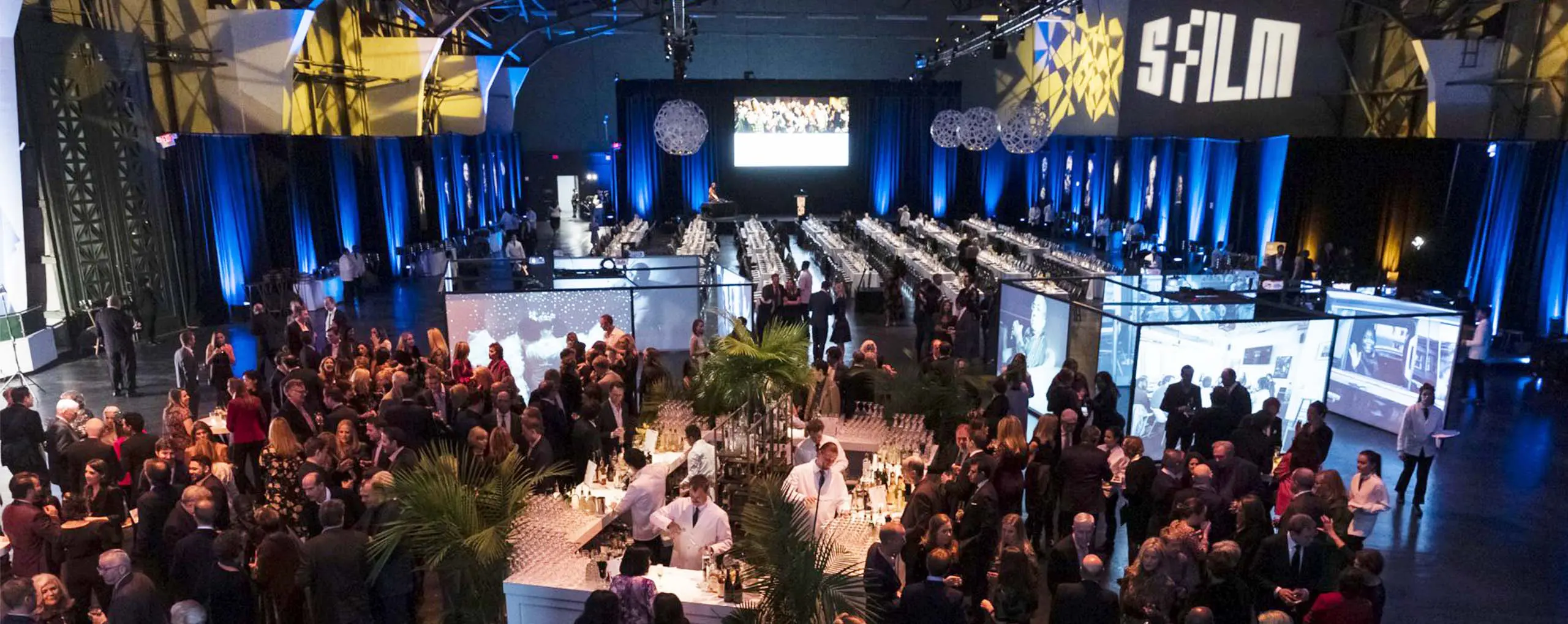 San Francisco Event Venue, Palace of Fine Arts, Interior, Event, Crowd, Night