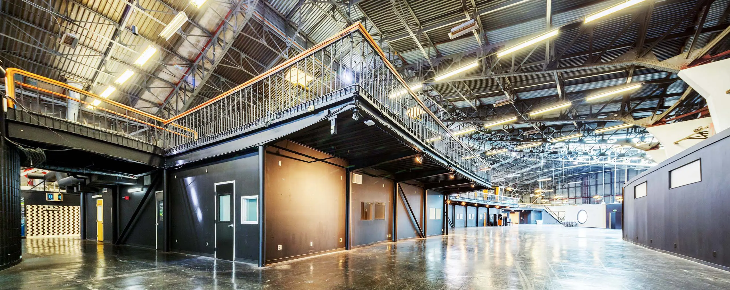 San Francisco Event Venue, Palace of Fine Arts, Interior, Vacant, Day