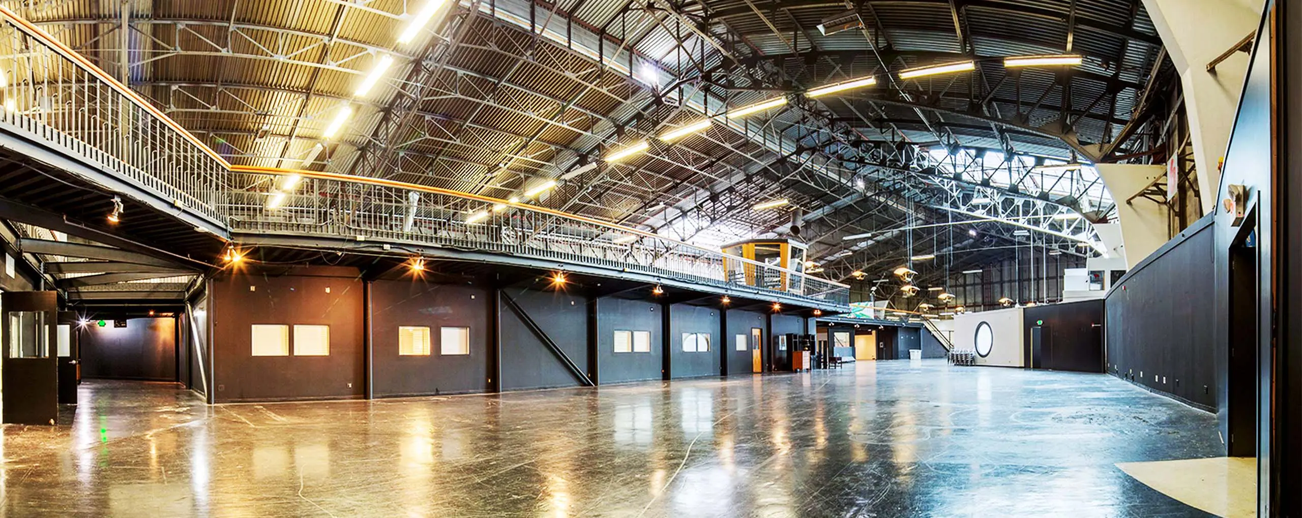 San Francisco Event Venue, Palace of Fine Arts, Interior, Vacant, Day