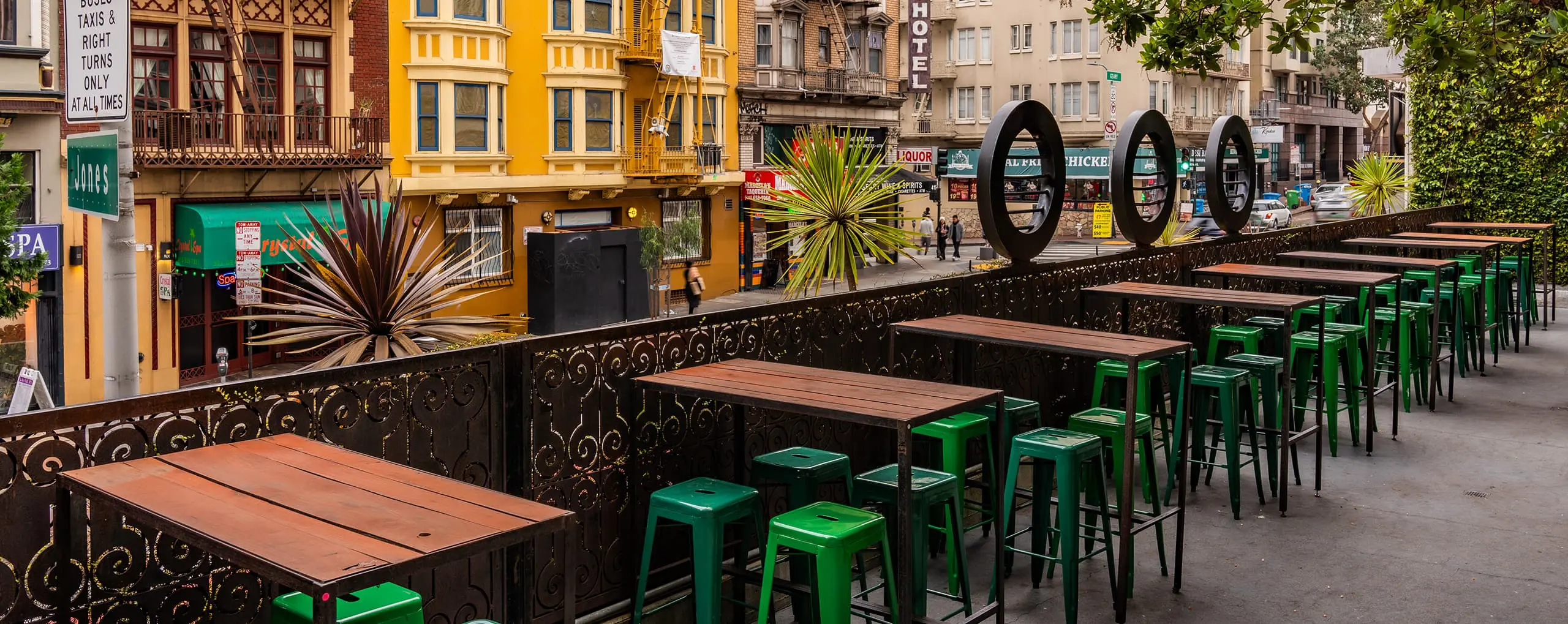 San Francisco Event Venue 620 Jones Exterior Patio Day