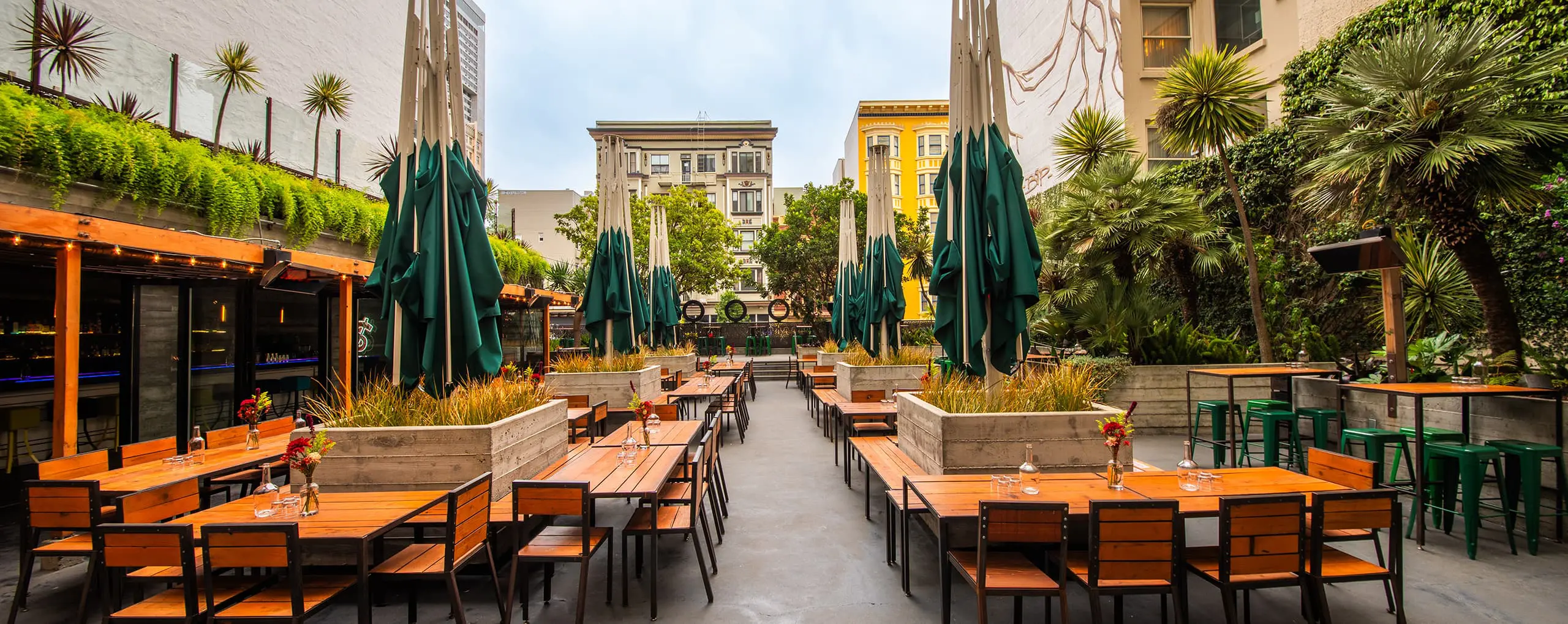 San Francisco Event Venue 620 Jones Exterior Patio Day