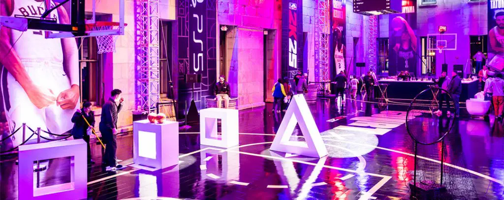 The Court activation at The Mint for NBA All Star Week