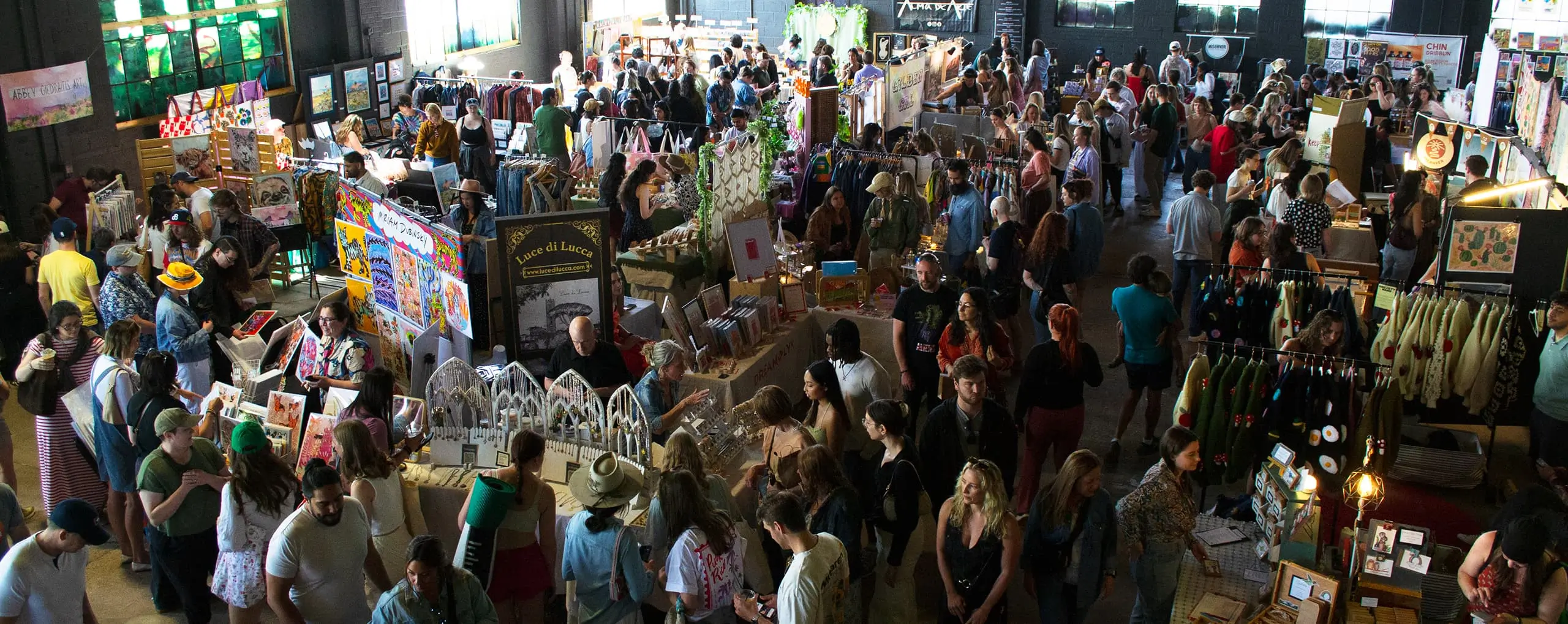 Denver Event Venue, The Arch, Interior, Main Floor, Event, Crowd, Day