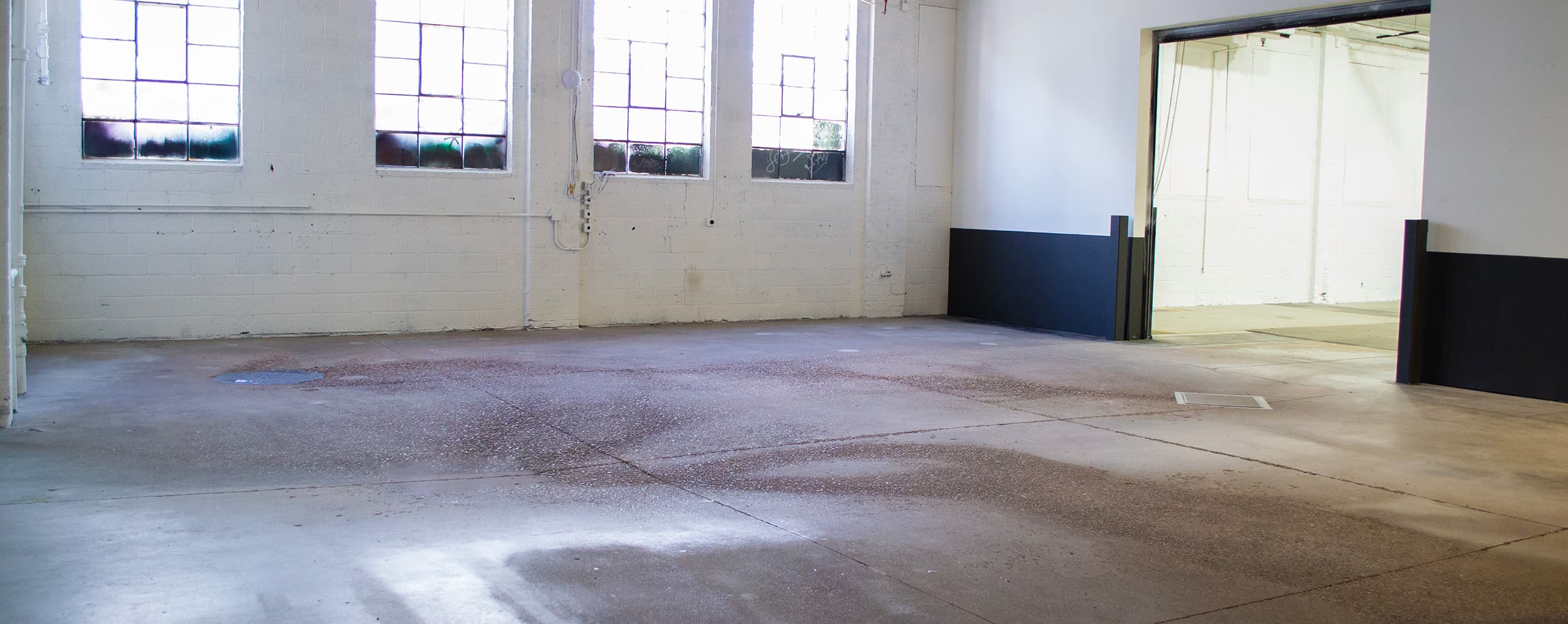 Denver Event Venue, The Arch, Interior, Back Room, Vacant, Day