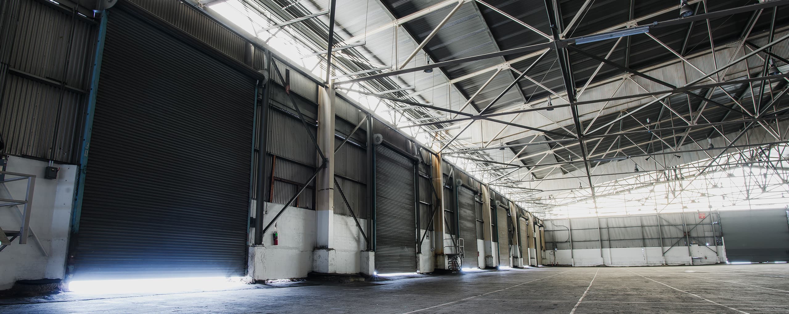 San Francisco Pier 80 - Shed A Interior Empty Day