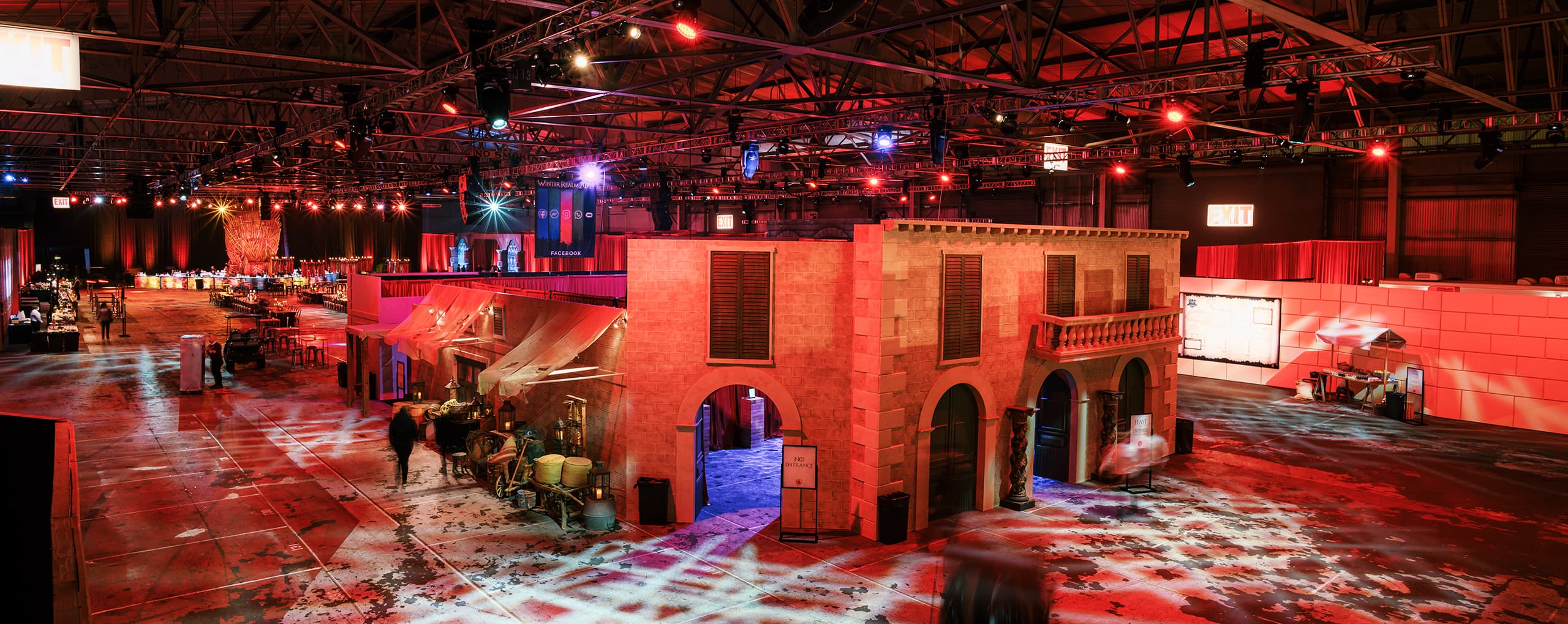 San Francisco Pier 80 - Shed A Interior Event Night