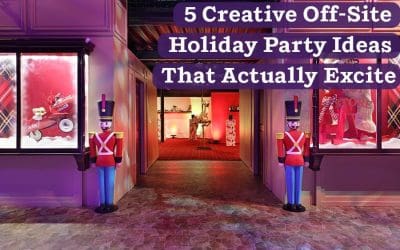 5 Creative Off-Site Holiday Party Ideas That Actually Excite