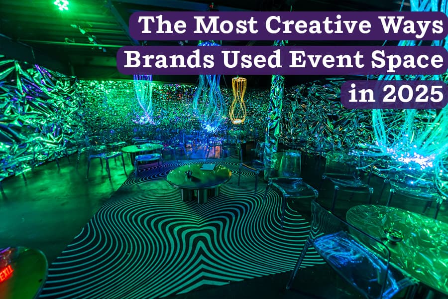 The Most Creative Ways Brands Used Event Space in 2025