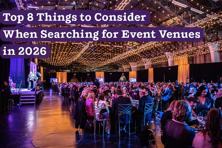 Top 8 Things to Consider When Searching for Event Venues in 2026