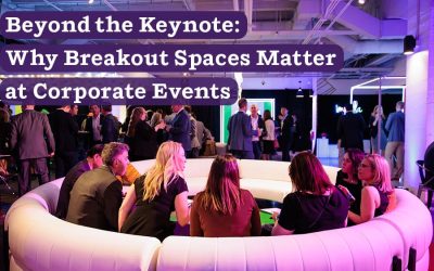 Beyond the Keynote: Why Breakout Spaces Matter at Corporate Events