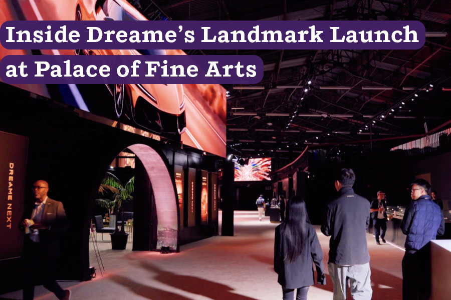 Inside Dreame’s Landmark Launch at Palace of Fine Arts