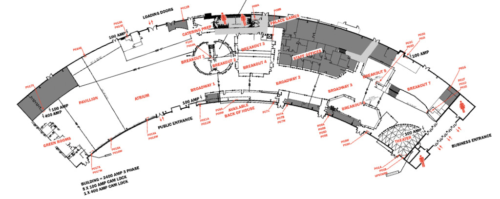 Event Venue Floorplan Example