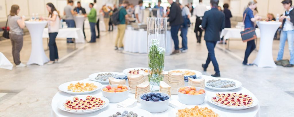 Hotel catering and decor example