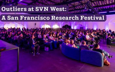Outliers at SVN West: A San Francisco Research Festival